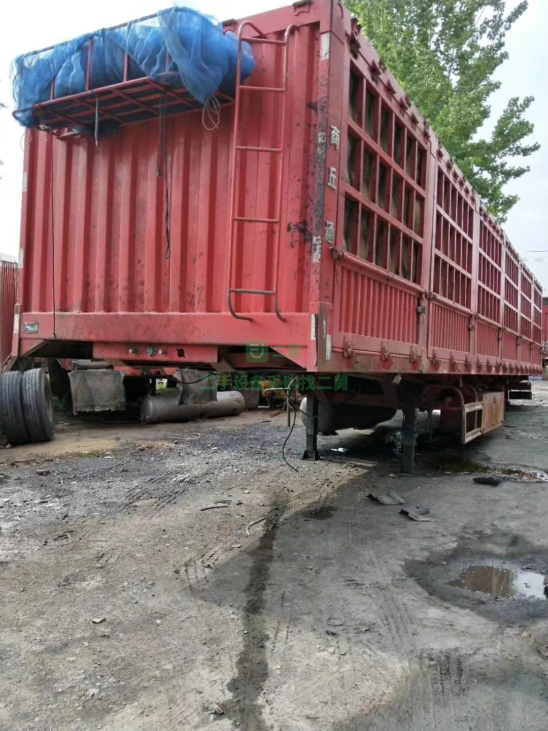 廠家直銷各種掛車花籃高欄高箱車況好手續齊全