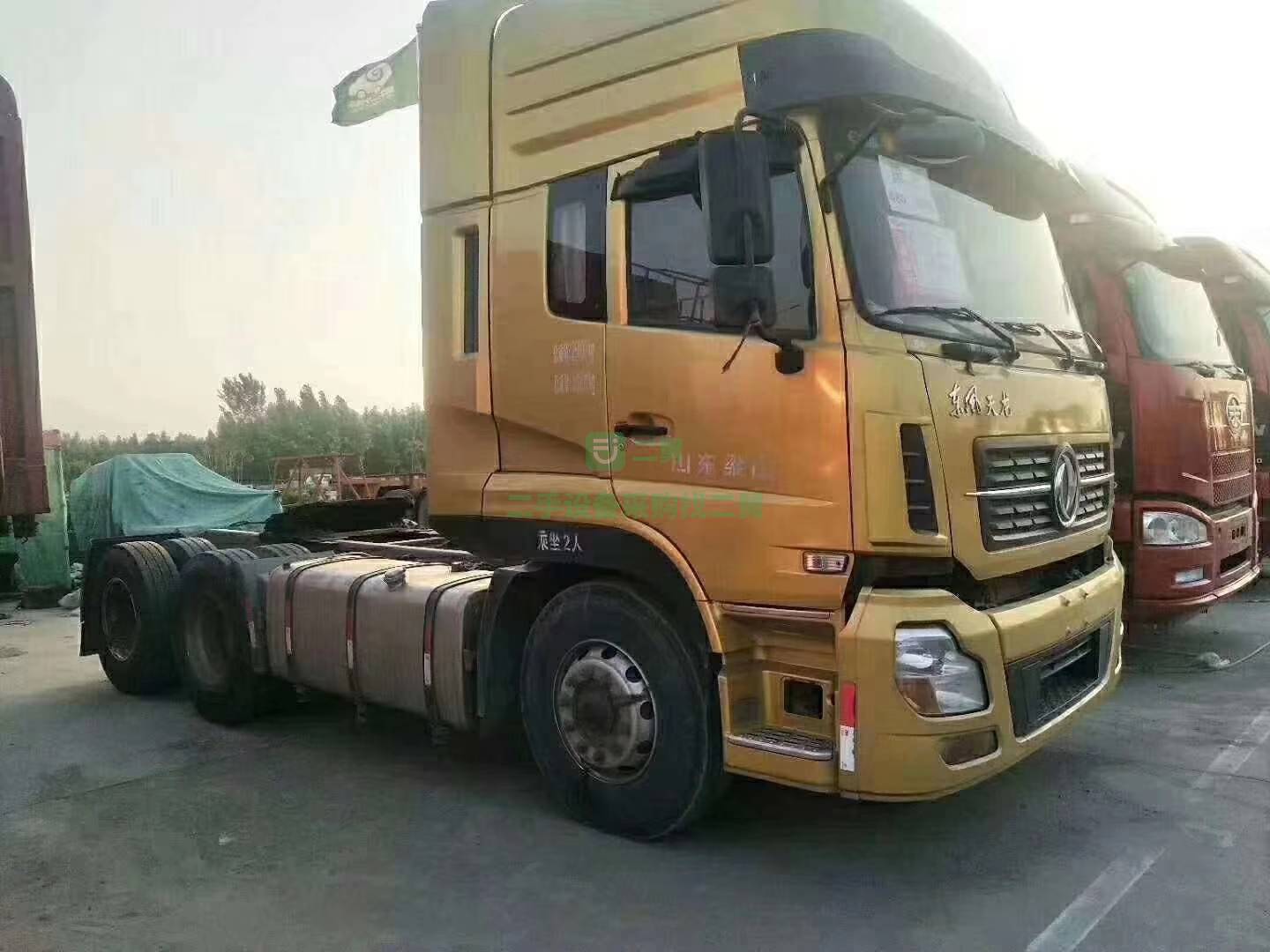 便宜出售東風天龍雙驅定做各種掛車