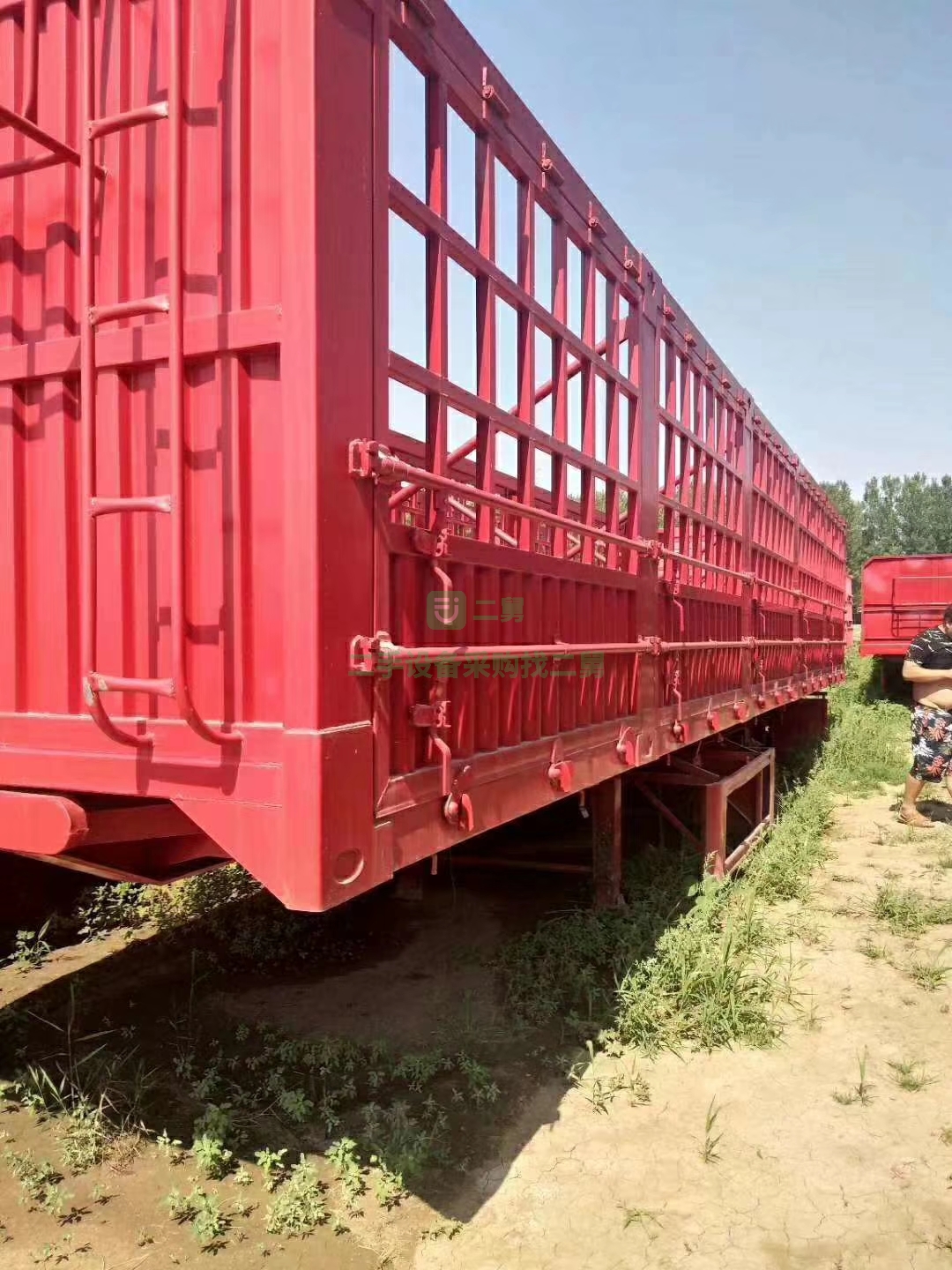 出售二手掛車高欄花籃高箱車況好手續齊全包過戶