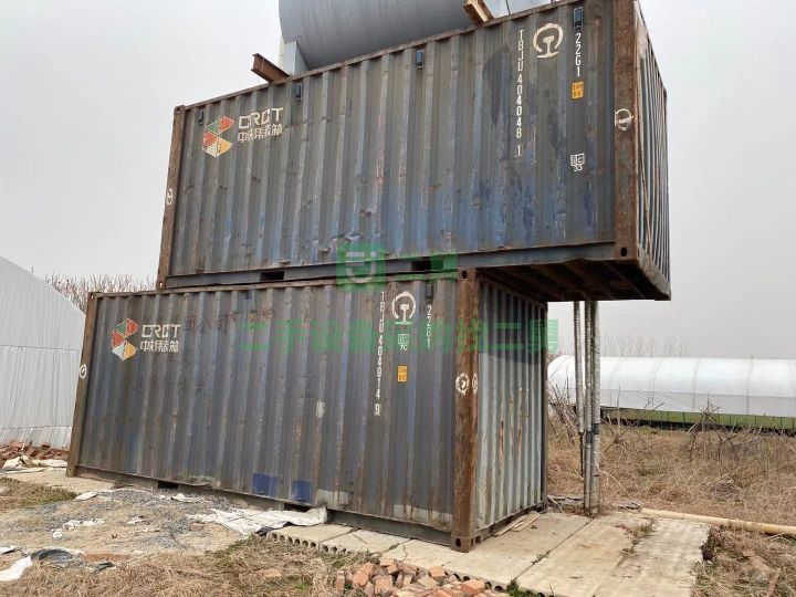 長期出售各類二手住人集裝箱房活動板房量大從優兼后期回收