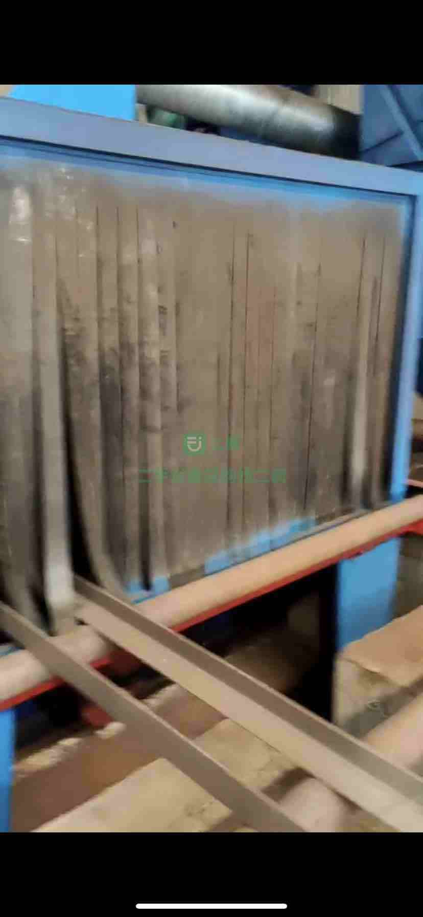 出售門口尺寸2米8寬，1米5高，十個拋頭，通過式拋丸機