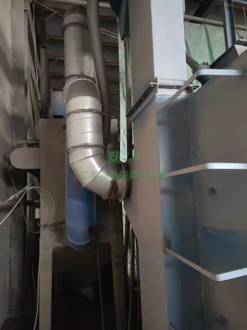 出售3210自動上下料履帶式拋丸機，九成新