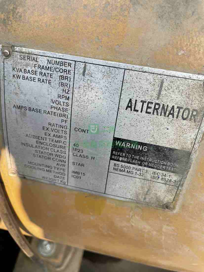 上柴600千瓦發電機閑置轉讓