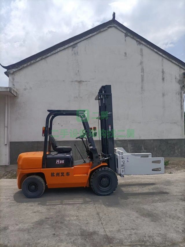 轉讓二手杭州3噸夾包叉車