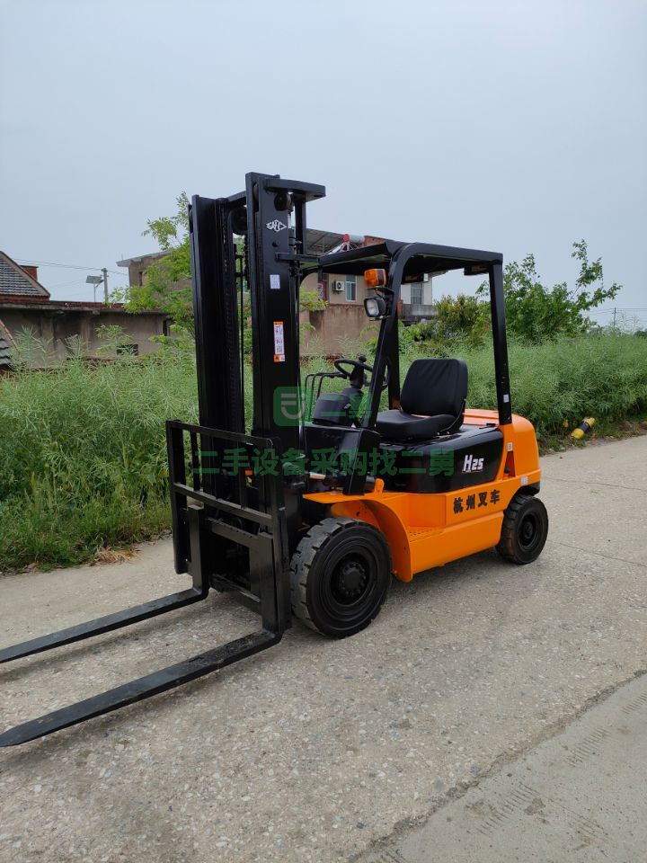 轉讓二手杭州2.5噸叉車價格優惠質保一年全國送貨上門