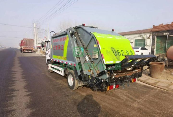 出售東風多利卡國六黃牌壓縮垃圾車