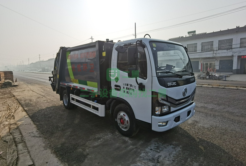 出租東風(fēng)多利卡國(guó)六黃牌壓縮垃圾車
