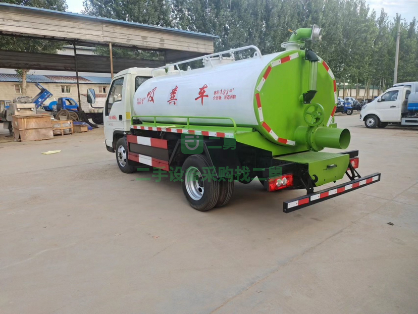 出租福田小卡3藍牌吸糞車