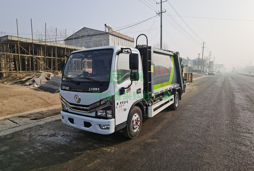 出租東風(fēng)多利卡國(guó)六黃牌壓縮垃圾車