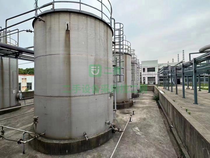 出售100噸不銹鋼儲罐