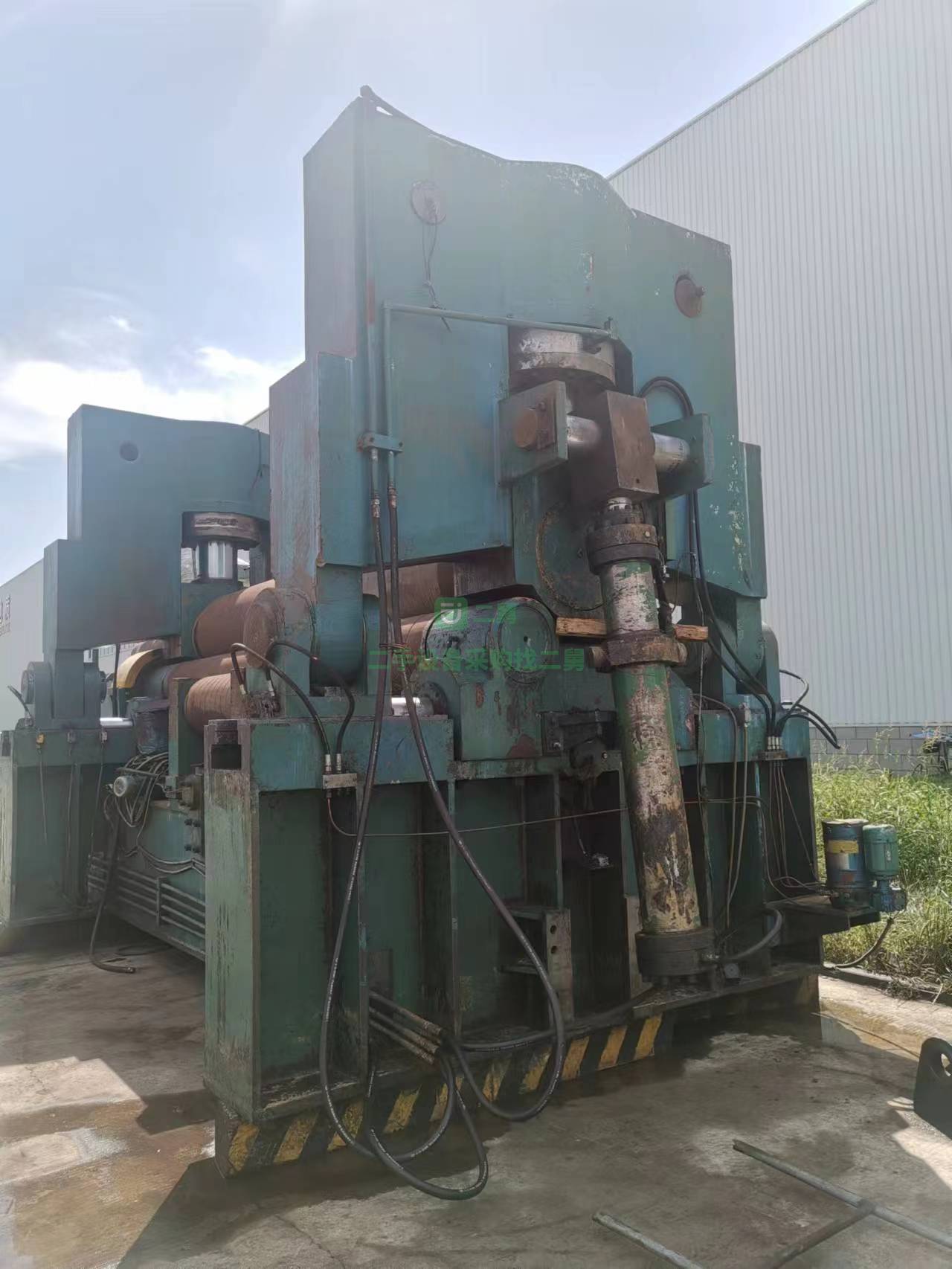 出售恒力60x3200液壓上輥萬能卷板機便宜出售