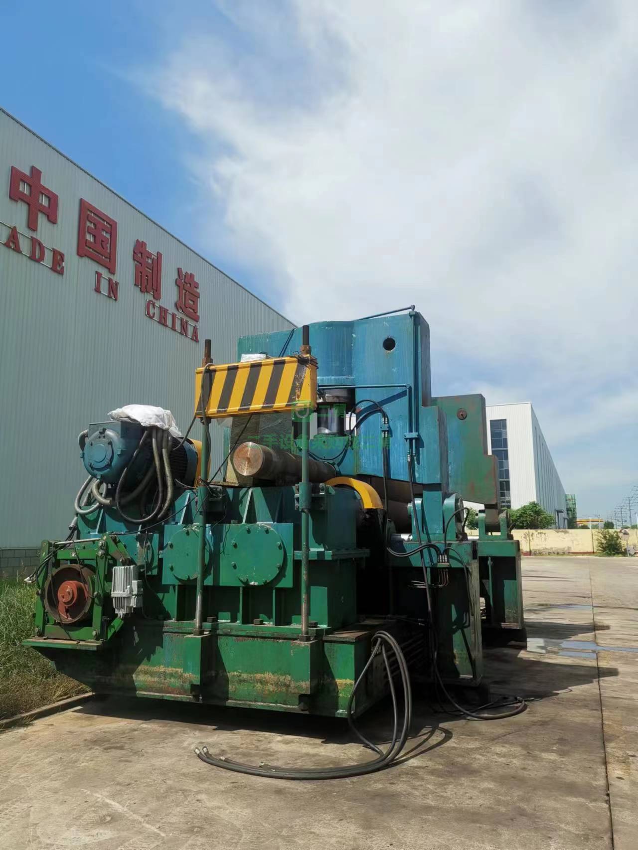 出售恒力60x3200液壓上輥萬能卷板機便宜出售