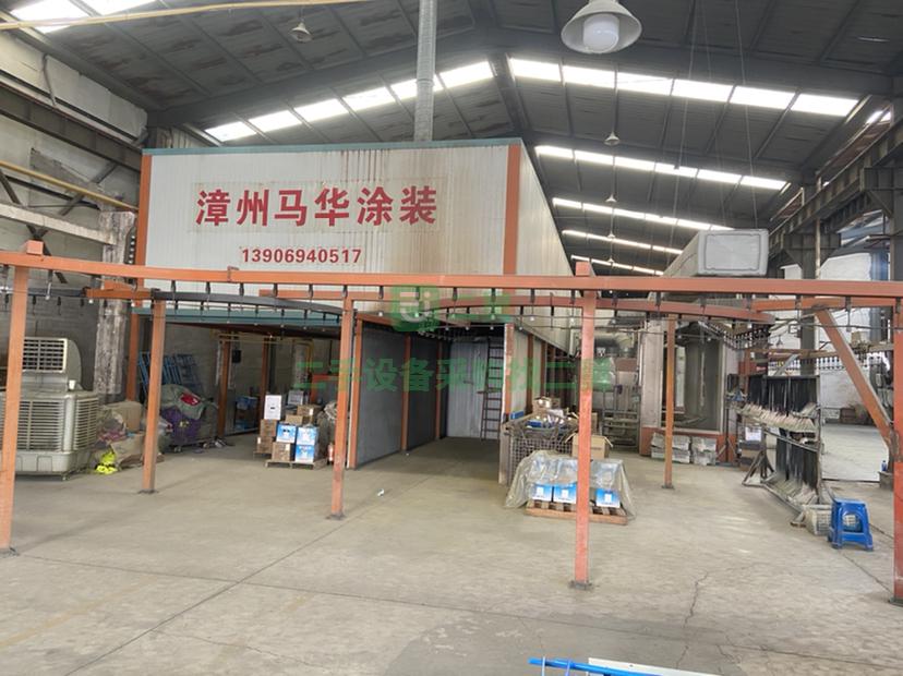 出售噴塑流水線，一系列配套齊全