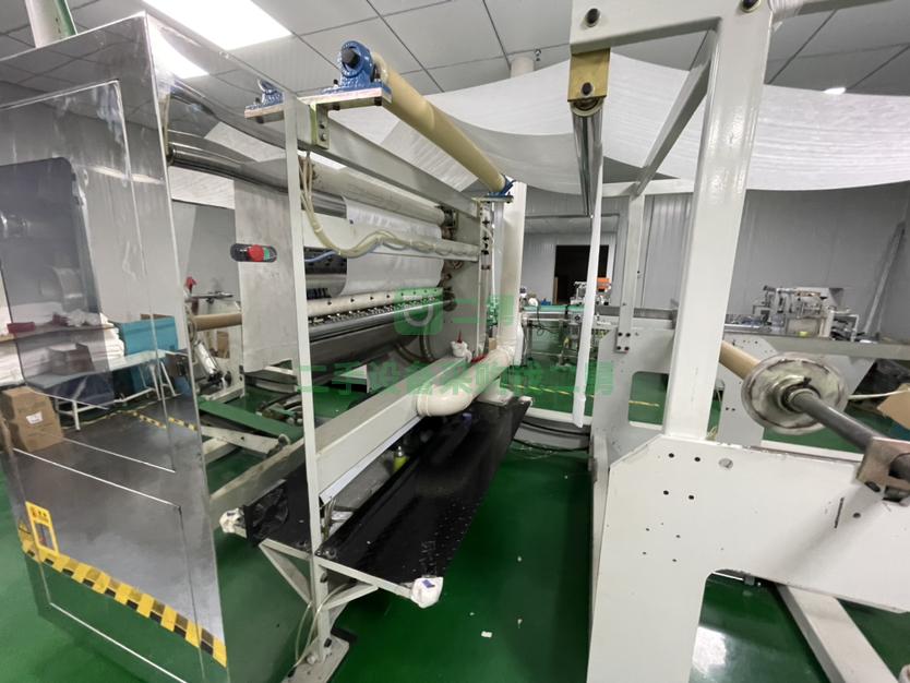 出租棉柔巾銘陽5排折疊機1臺大回旋2臺半自動化