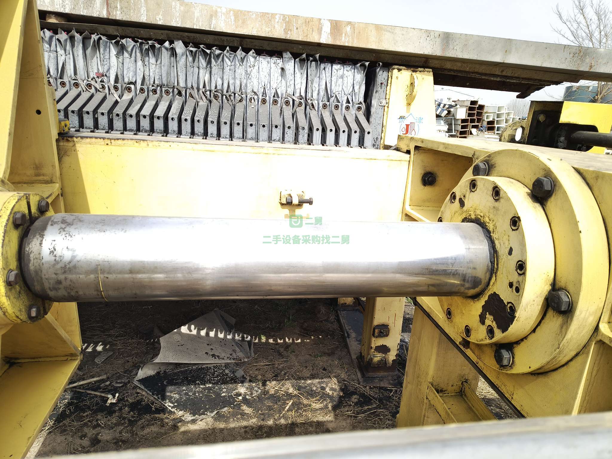出售景津350平方廂式壓濾機